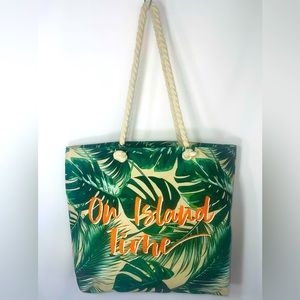 “On Island Time” Ulta Vacation Tote Bag